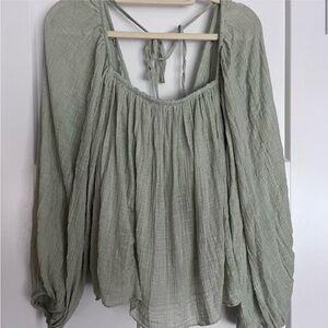 Sage Free People Top Size XS